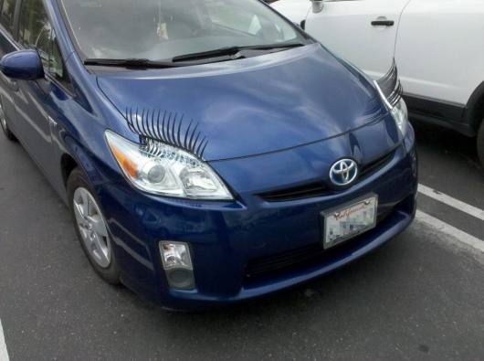 Prius eye lashes