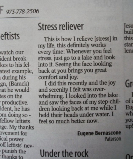 Stress reliever