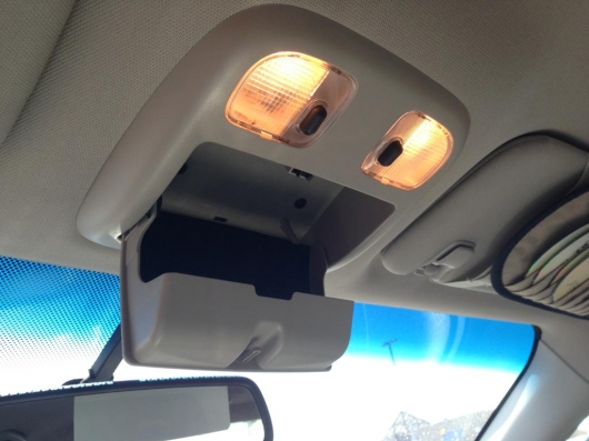 Panicked sunglass holder