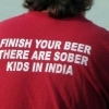 Finish your beer Finish your beer