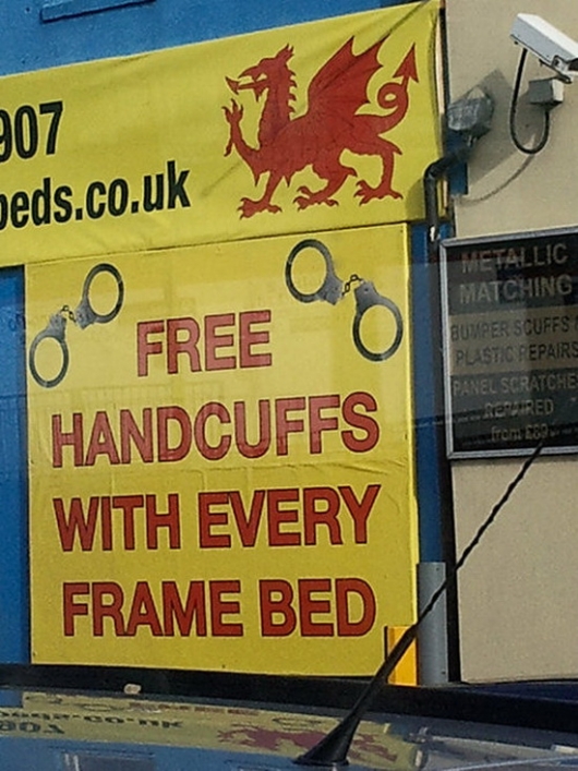 Free handcuffs