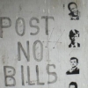 Post no bills Post no bills