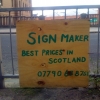 Sign maker ad