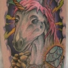 Awesome unicorn tattoo