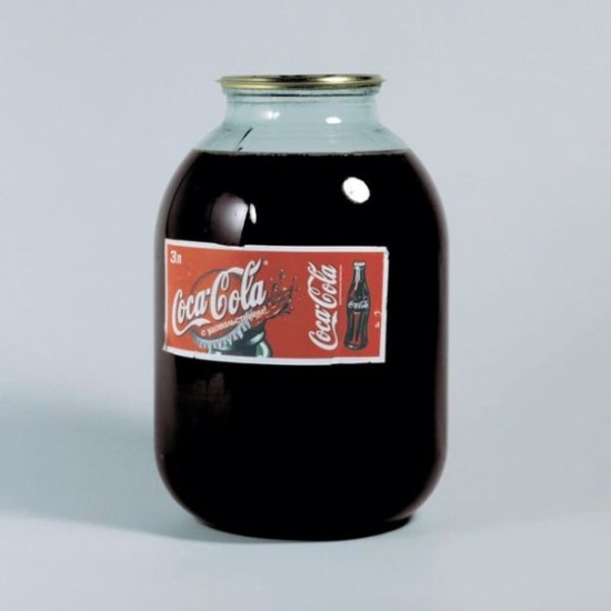 Coca Cola in a jar