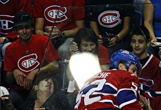 Hockey accident