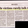 Homicide victim rarely talk to police