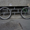 How not to lock your bike How not to lock your bike