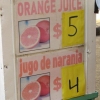Orange juice vs Jugo de naranja Orange juice vs Jugo de naranja