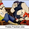 Pirates practical joke