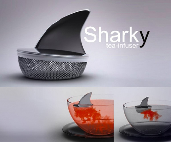 Sharky tea infuser