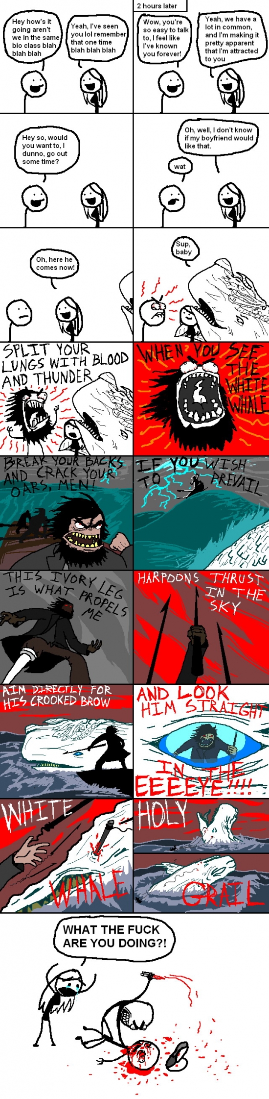 Split your lungs with blood and thunder!