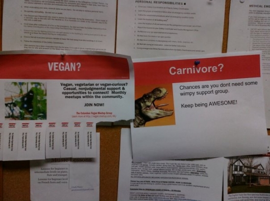 Vegan vs. Carnivore support group