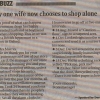 Why one wife now chooses to shop alone Why one wife now chooses to shop alone