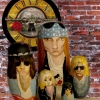 Guns n' Roses matryoshka dolls Guns n' Roses matryoshka dolls