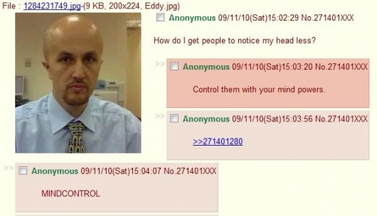 How do i get people to notice my head less?