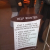 Help wanted Help wanted