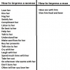 How to impress women vs. how to impress men How to impress women vs. how to impress men