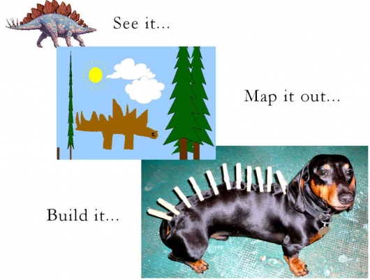 Build your own stegosaurus