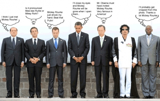 Meeting Mickey Rourke