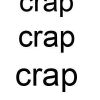 Crap Crap