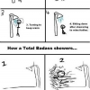 How everyday/bad ass people take showers How everyday/bad ass people take showers