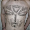 Transformers logo chest hair Transformers logo chest hair