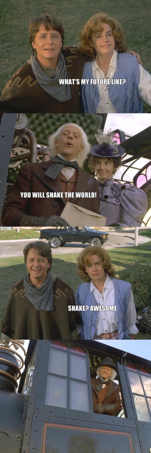 You will shake the world