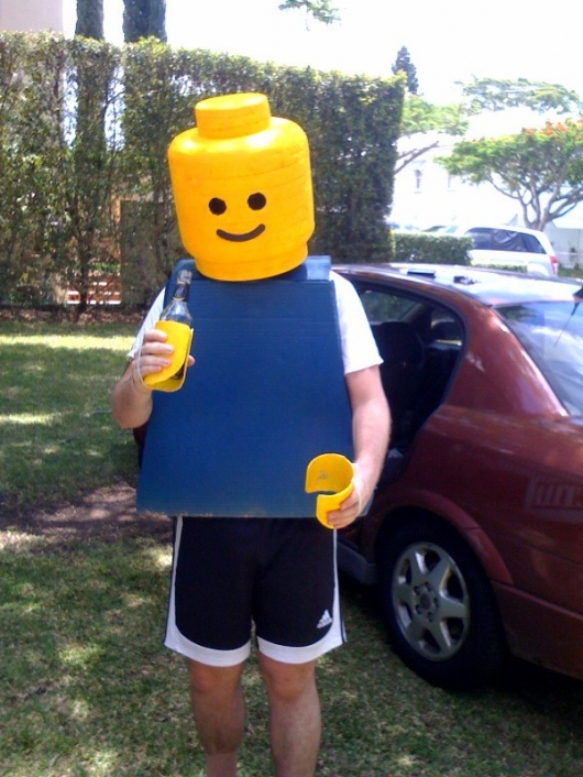 Lego Minifig Halloween costume