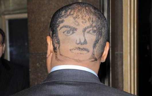 Michael Jackson haircut