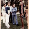 Schwarzenegger, Hefner and Wilt Chamberlain Schwarzenegger, Hefner and Wilt Chamberlain