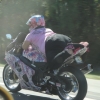 Chick on a bike Chick on a bike