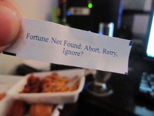 Fortune not found