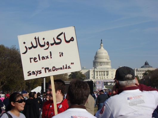 Relax, it's McDonalds