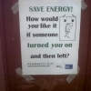 Save energy! Save energy!