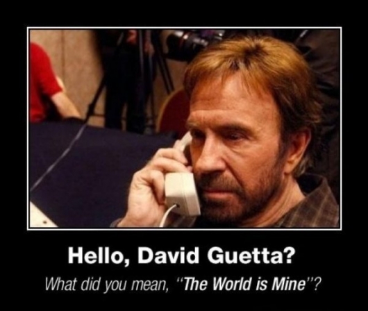 Chuck Norris vs. David Guetta