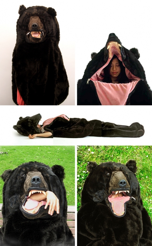 Bear sleeping bag