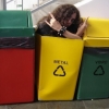 Metal bin Metal bin