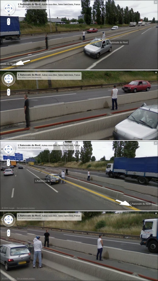 Pissing on Google Street View