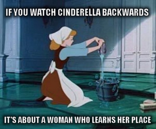 Cinderella backwards