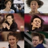Figure skating faces Figure skating faces