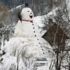 Huge snowman