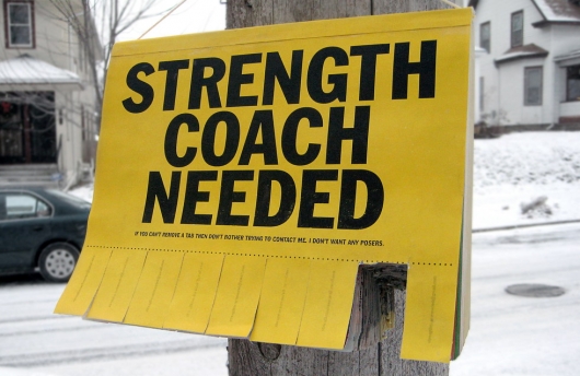 Strength coach needed